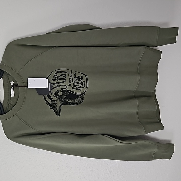 Heroes Motors Motorcycle Sweatshirt. Size Med. Unisex - Picture 11 of 11